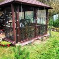 Защитные шторы (мягкие окна) для беседки, веранды, террасы (5 фотографий)